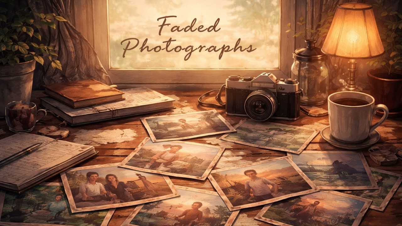 Faded Photographs ( LoFi Instrumental Music ) | Chill LoFi Beats | Relax / Study / Nostalgic Vibes