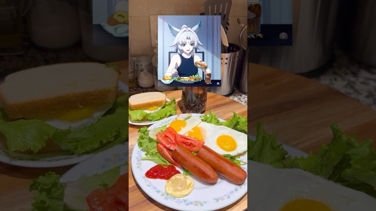 Feixiao's Breakfast from Honkai: Star Rail #honkaistarrail
