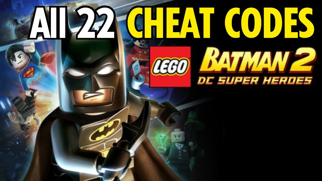 LEGO Batman 2: DC Super Heroes - All Cheat Codes (Showcase)