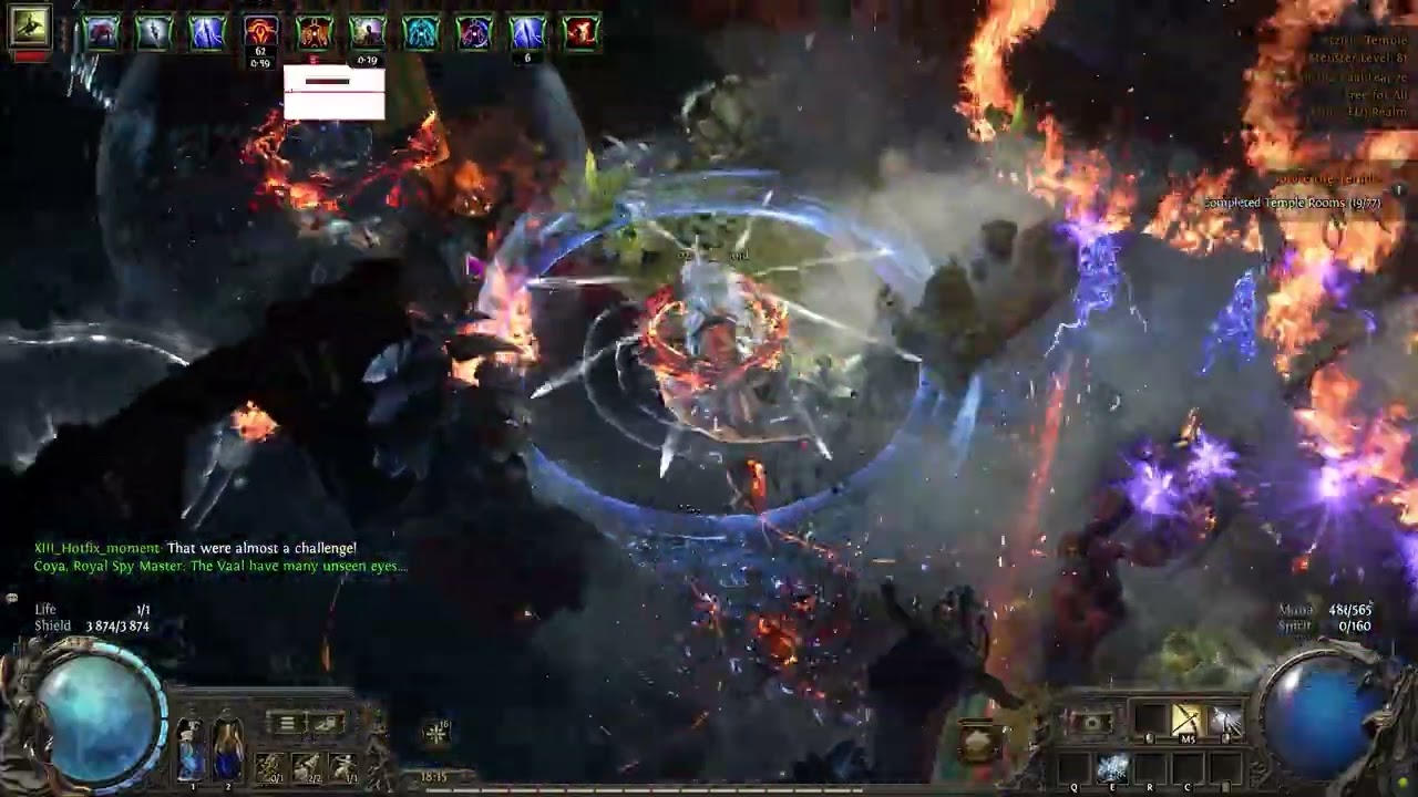 Ice Shot Ritualist PoE 2 0.4. Build for atziri temple #PathOfExile2 #poe2builds