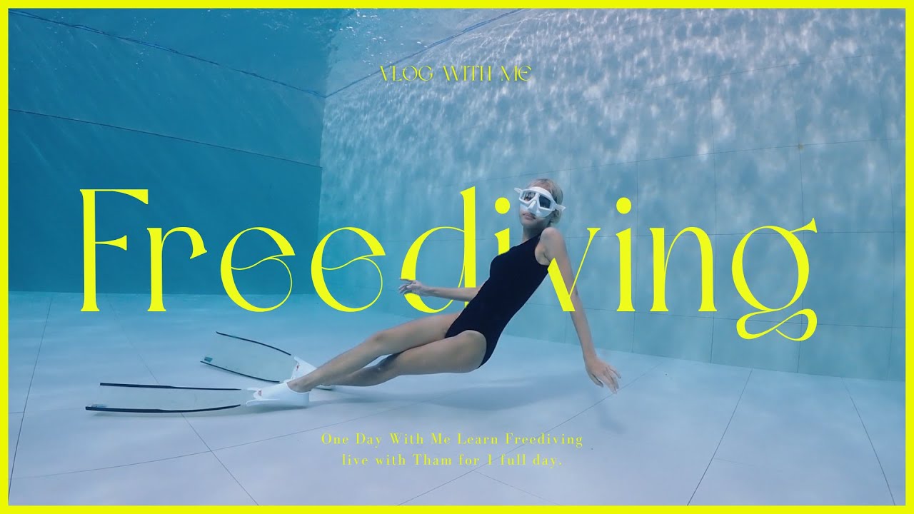 Freediving ยากแค่ไหนถามใจเธอดู ? | one day with me