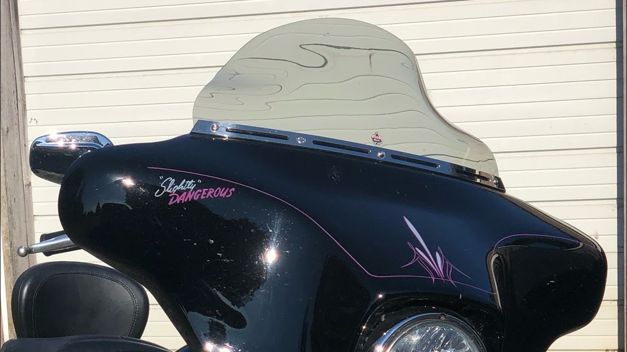 Klock Werks Flare WIndshield Harley Davidson Electraglide REVIEW & Installation