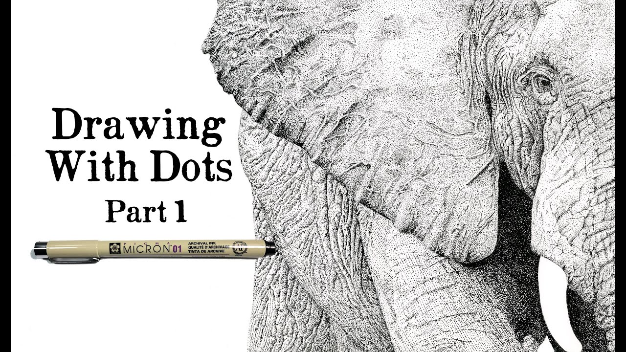 Introduction to Stippling Tutorial - Drawing with Dots (Part 1)