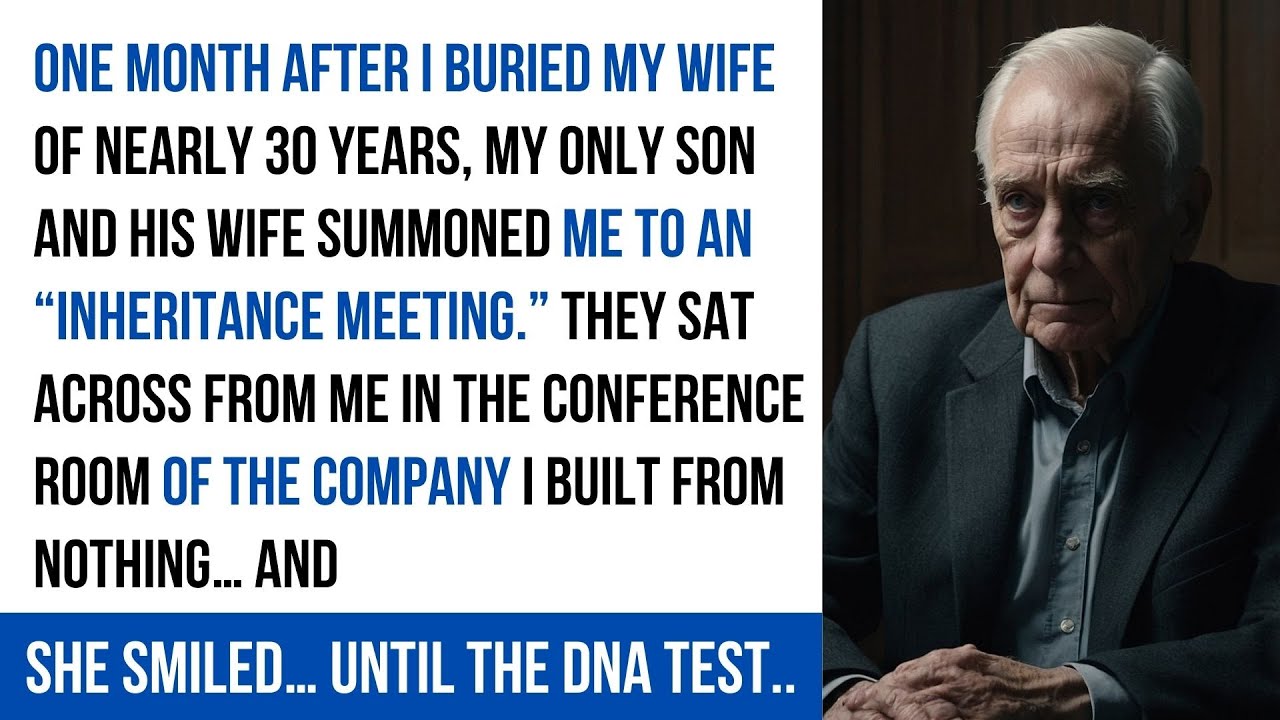 After My Wife Died, My DIL Smiled at the Inheritance Meeting - She Didn’t Expect the DNA Results