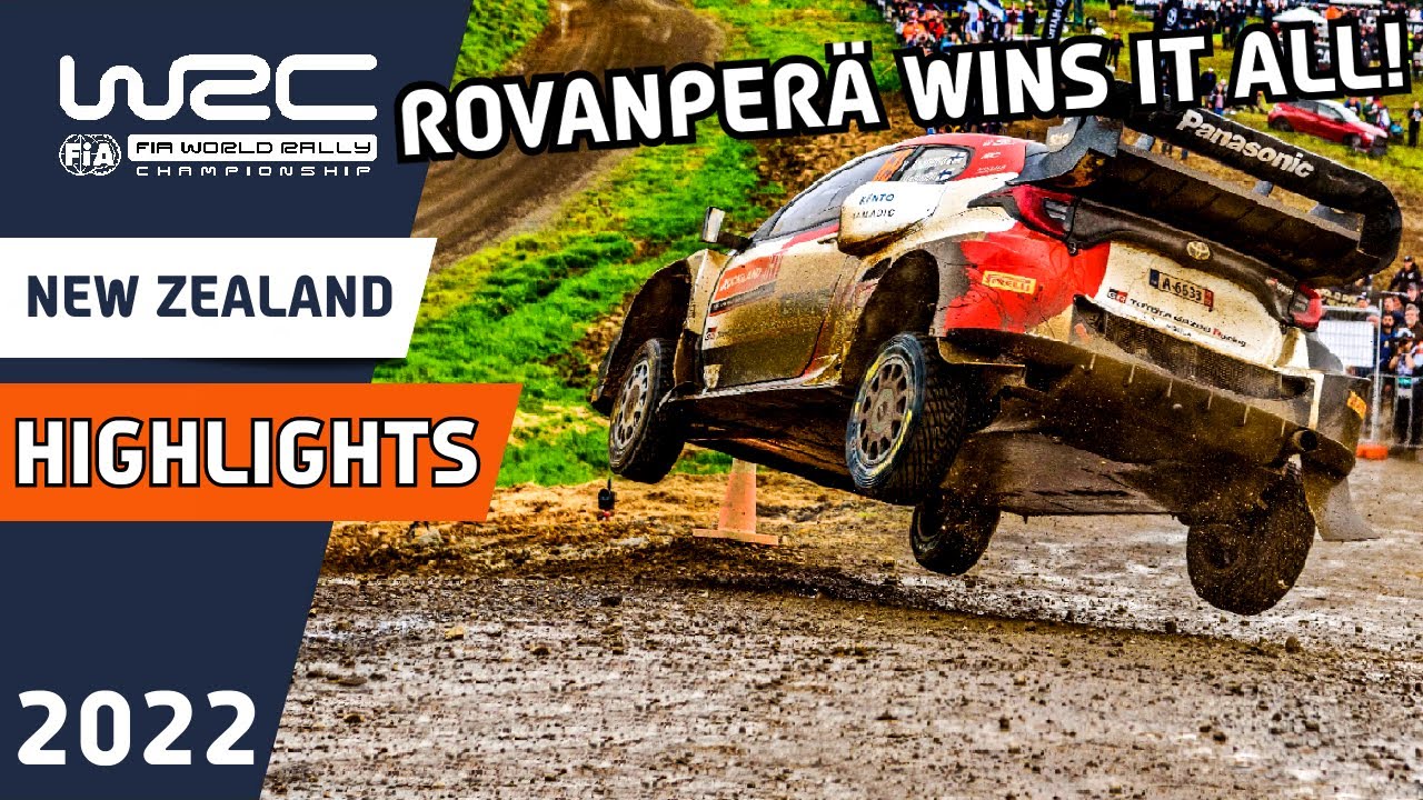 Final Day Afternoon Highlights | WRC Repco Rally New Zealand 2022