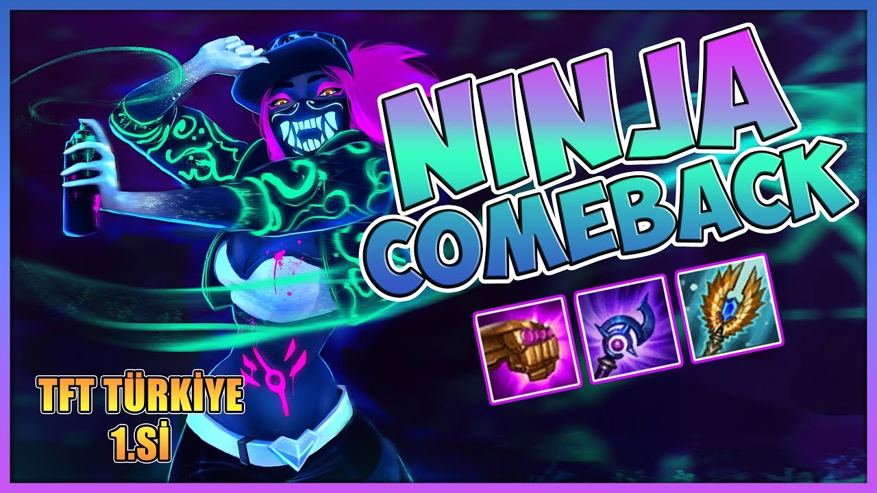9.19 NİNJALAR GERİ GELDİ !! //TFT TR RANK #1 IDLEMONKK // LOL TAKTİK SAVAŞLARI