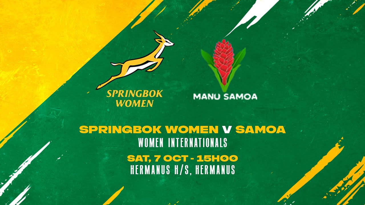 Springbok Women vs Samoa