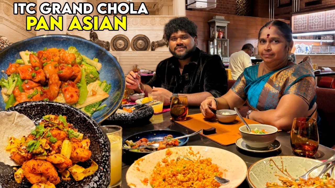 Amma Birthday Celebration at ITC Grand Chola ❤️🎉 |  Pan Asian | Foodie Prabu | 