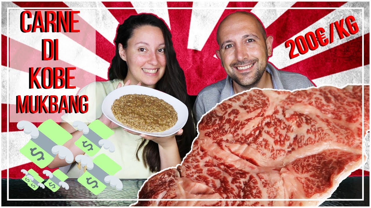 CARNE DI KOBE A5 MUKBANG EATING SHOW ITA #35 - Assaggiamo la carne pi&ugrave; COSTOSA AL MONDO!