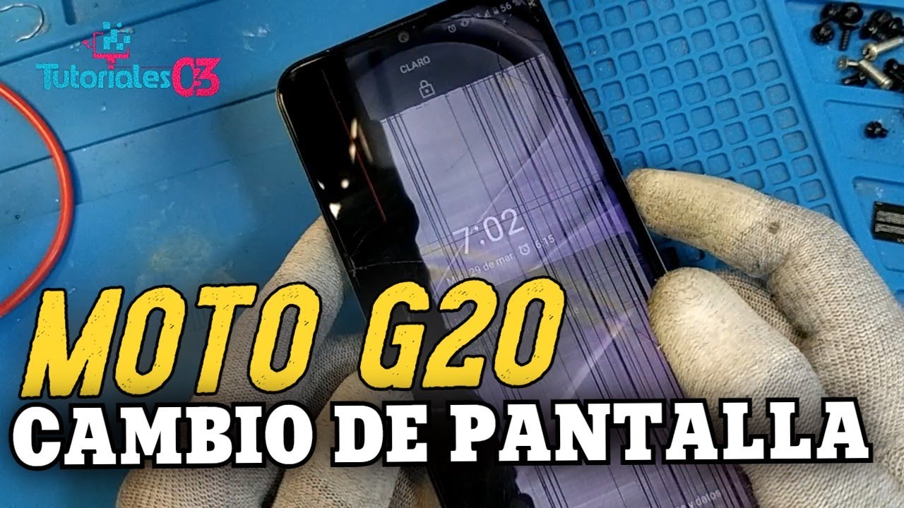 Motorola Moto G20 | CAMBIO DE PANTALLA / Screen Replacement✅