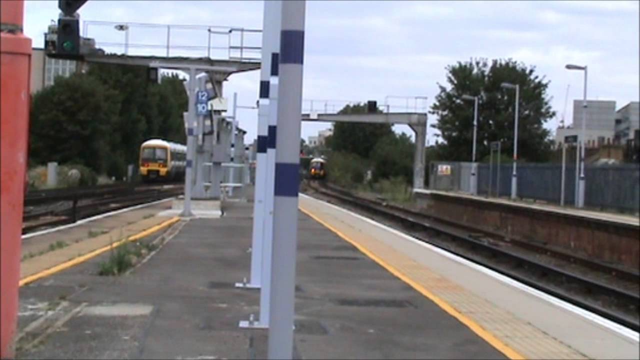 Trains at New cross
