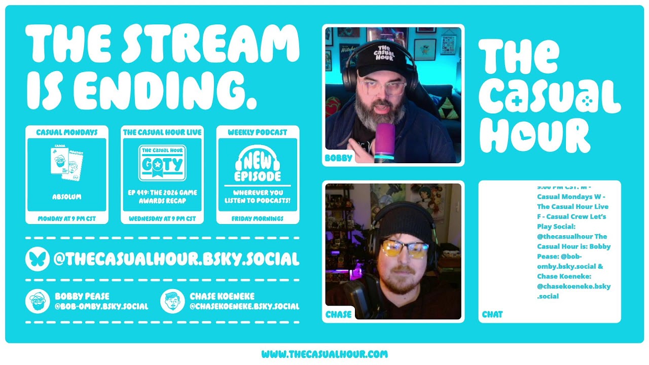 EP 449: The Casual Hour Live - The 2025 Game Awards Recap