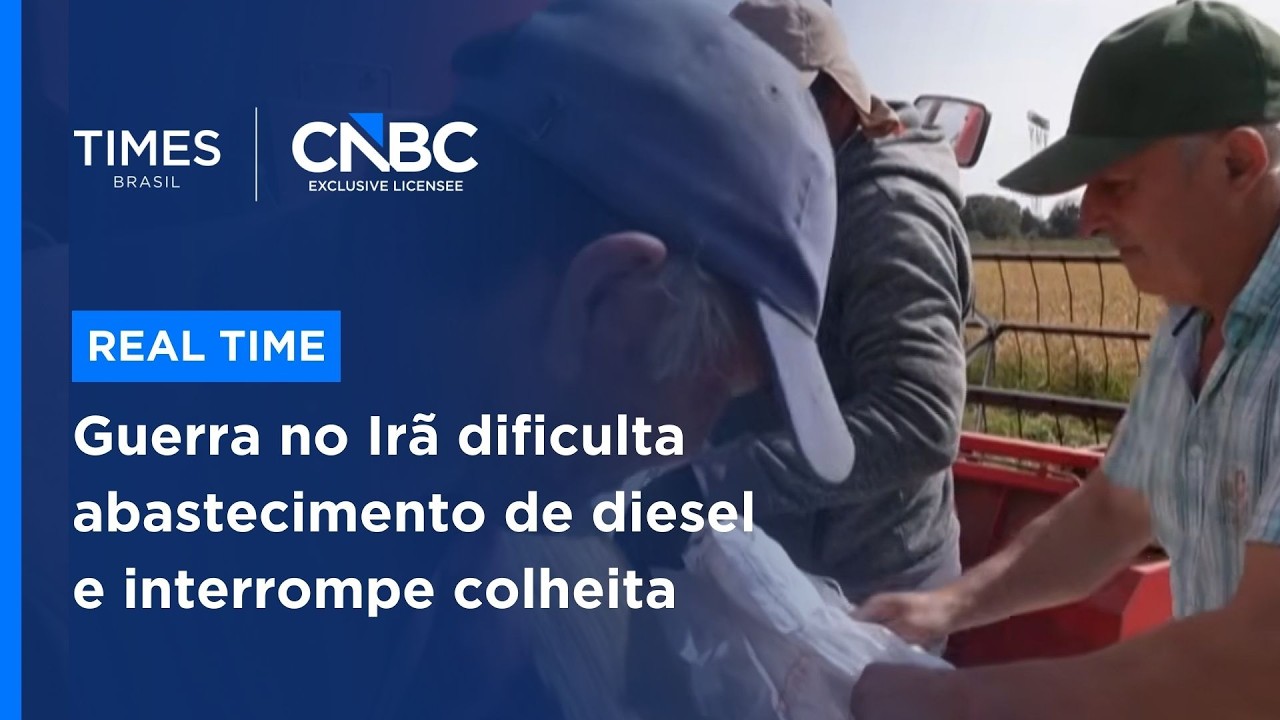 Falta de diesel já interrompe colheita de arroz e preocupa agronegócio no Brasil
