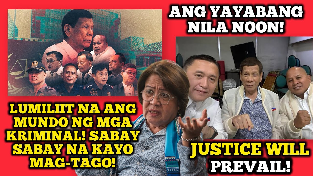 Kent Garcia is live! De Lima may bwelta kay Duterte at sa kapwa akusadong Si Bong Go at Bato atbp!
