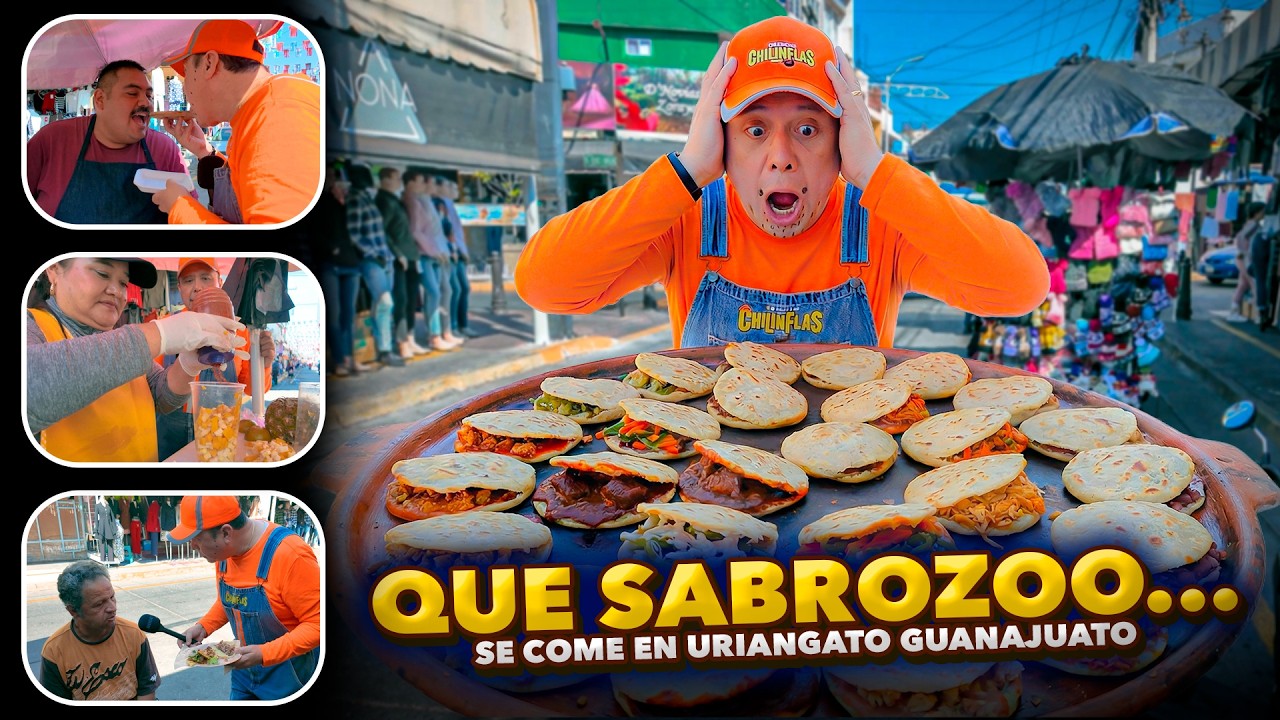 Así se come en el mercado gigante de Uriangato | Chilinflas