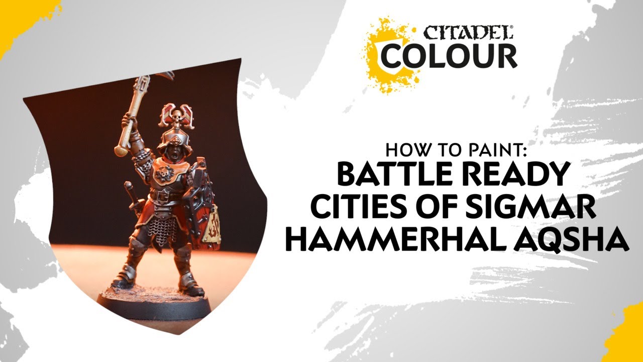 How to Paint: Battle Ready Cities of Sigmar - Hammerhal Aqsha
