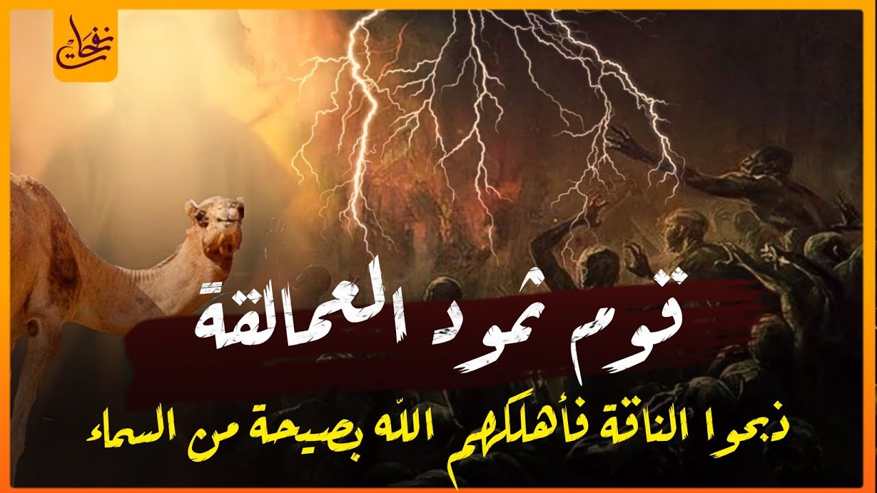 قصص القرآن - قصة قوم ثمود العمالقة الذين تحدوا صالح وذبحوا الناقة فأهلكهم الله بصيحة ورجفة من السماء