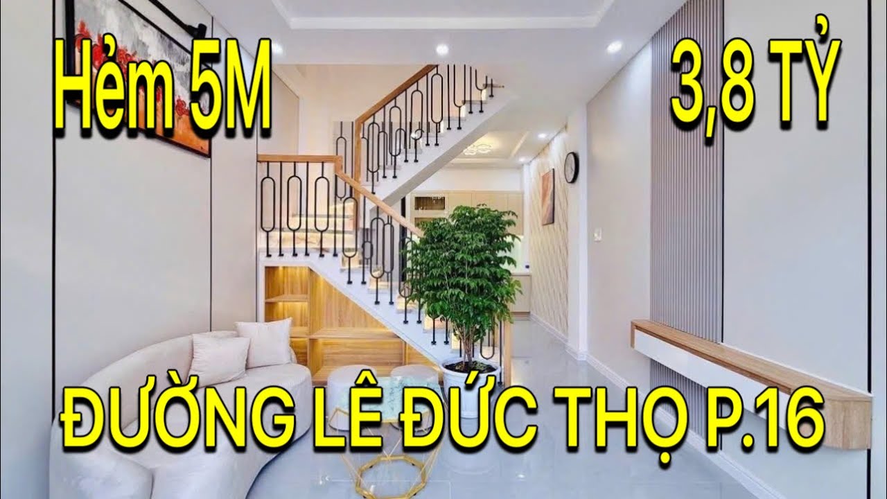 Bán Nhà Gò Vấp 2499} Nhà Rẻ Đường Lê Đức Thọ P.16 Quận Gò Vấp . Giá 3,8 Tỷ 