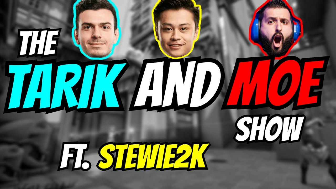 The Tarik and mOE Show EP1: Most Toxic Valorant Game Ever ☆Featuring: Stewie2k☆ [Color Subs]