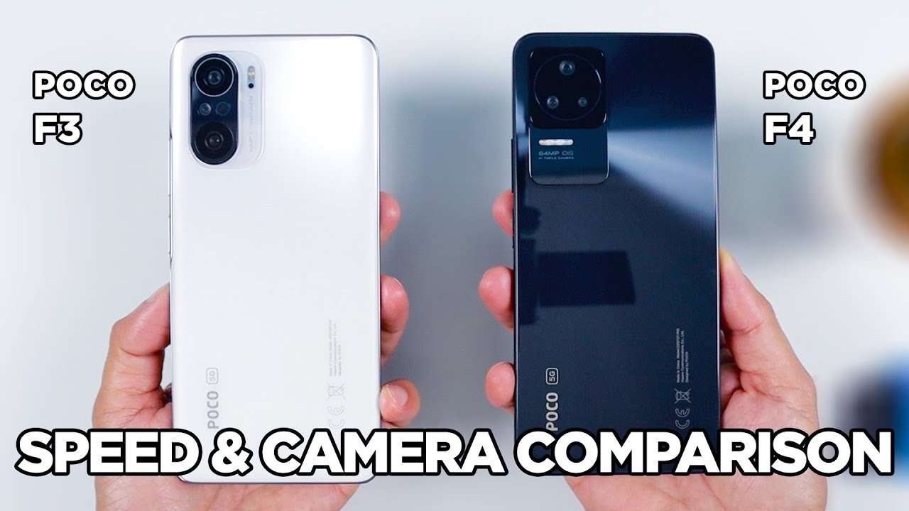 Xiaomi POCO F3 vs Xiaomi POCO F4 SPEED & CAMERA Comparison | Zeibiz