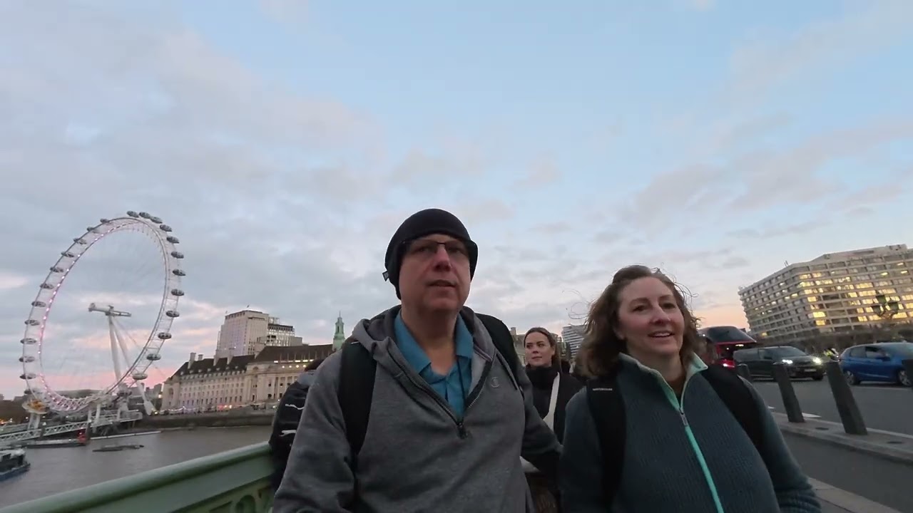 Crossing Westminster Bridge