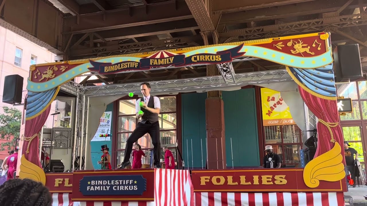 Michael Karas at Bindlestiff Flatbed Follies (Aug. 2023)