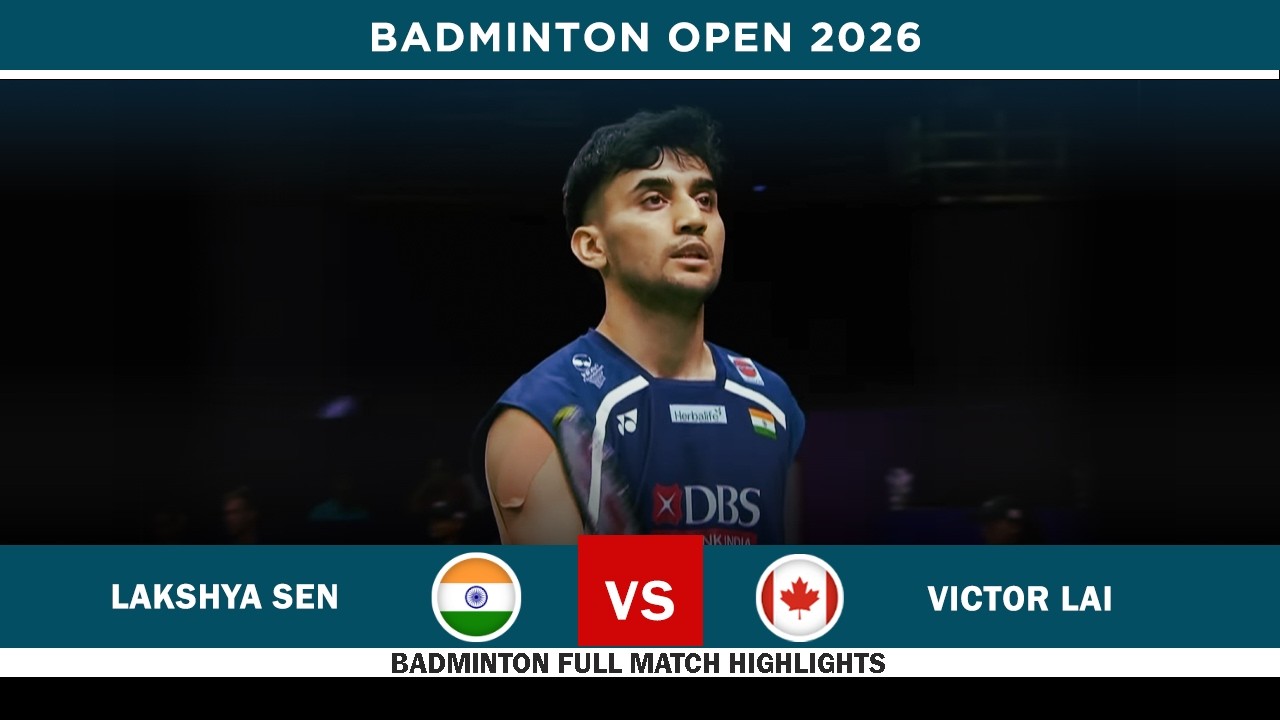 Lakshya Sen vs Victor Lai China Masters 2026 Badminton R32