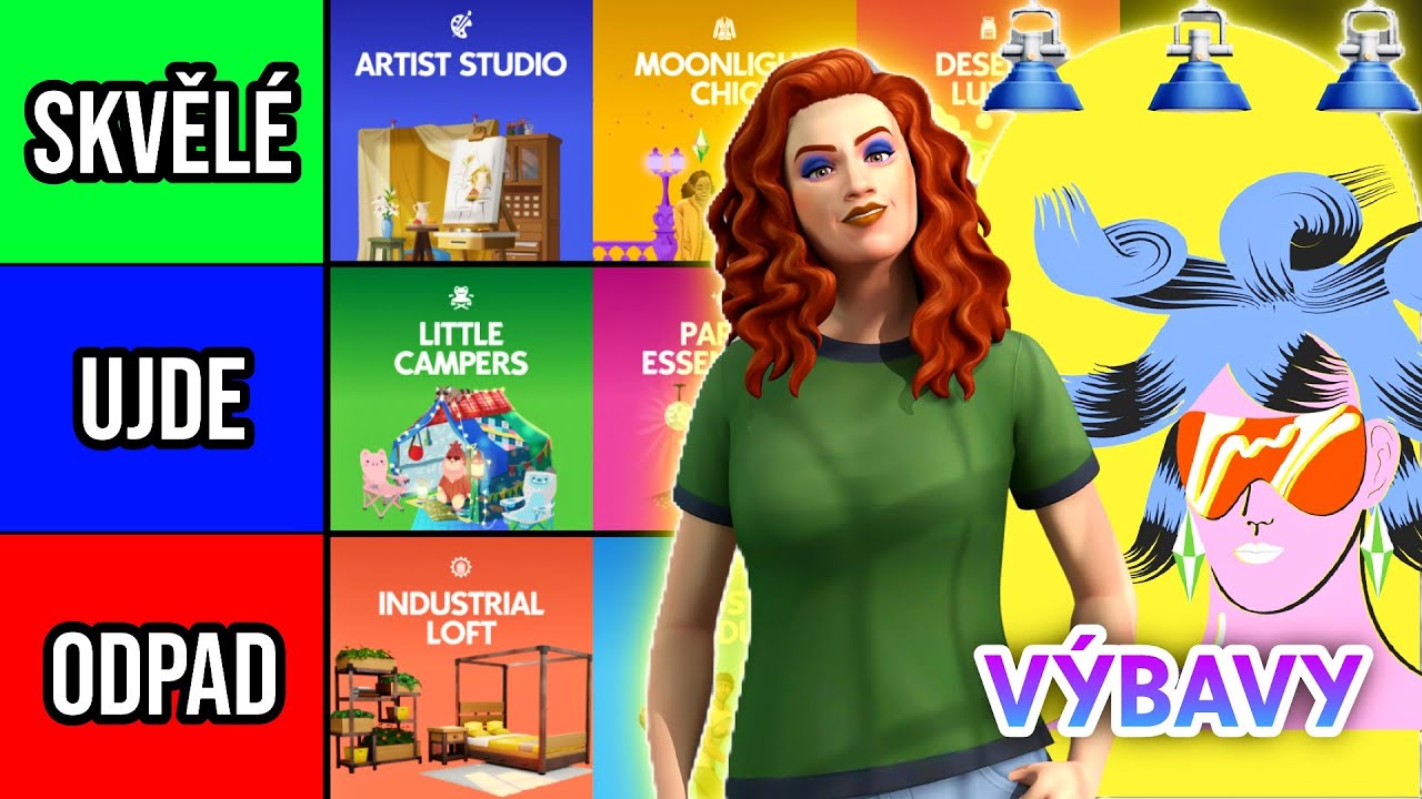 🤑 Jaké VÝBAVY si koupit v roce 2025? 👙 (The Sims 4 Tier List) 🤔