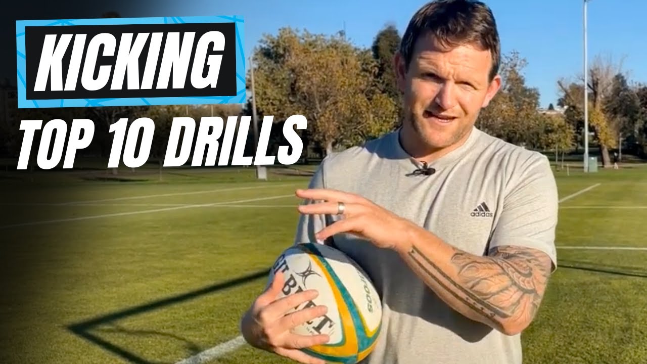 Top 10 Field Kicking Drills | @rugbybricks