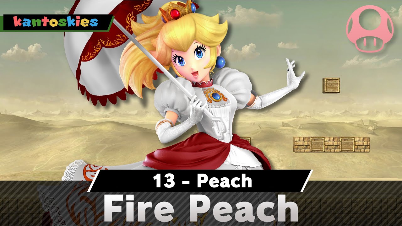 Fire Peach: Smash Ultimate Mod Showcase