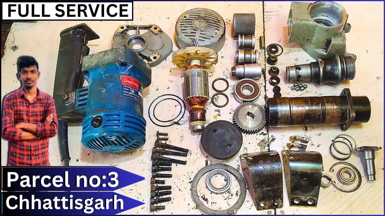 My subscriber machine parcel receive and repair || 0810 braker {5kg braker} || how to repair hlti