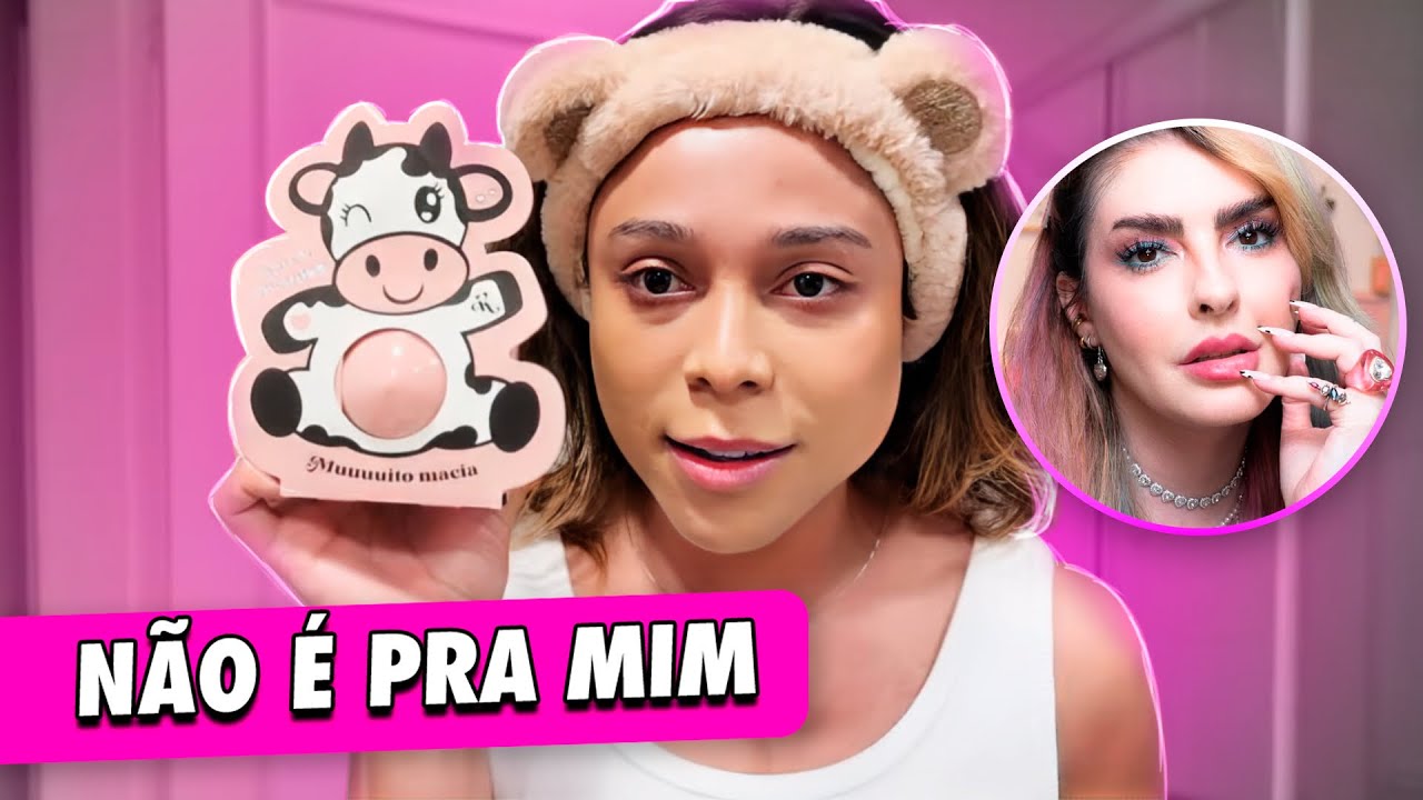 TESTANDO A ESPONJINHA DA KAREN BACHINI NO BANHEIRÃO | BLOGUEIRINHA