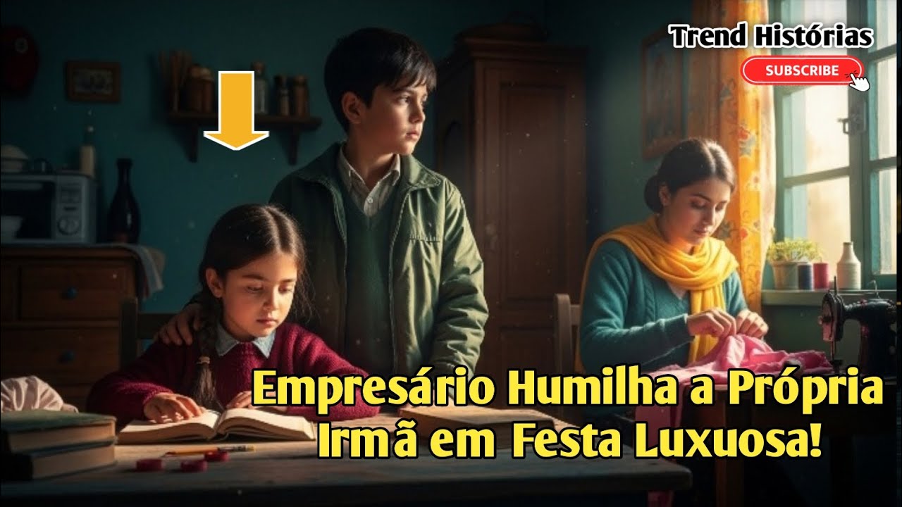 Empresário Humilha a Própria Irmã em Festa Luxuosa… Minutos Depois Ele Descobre Que Ela Comprou Sua