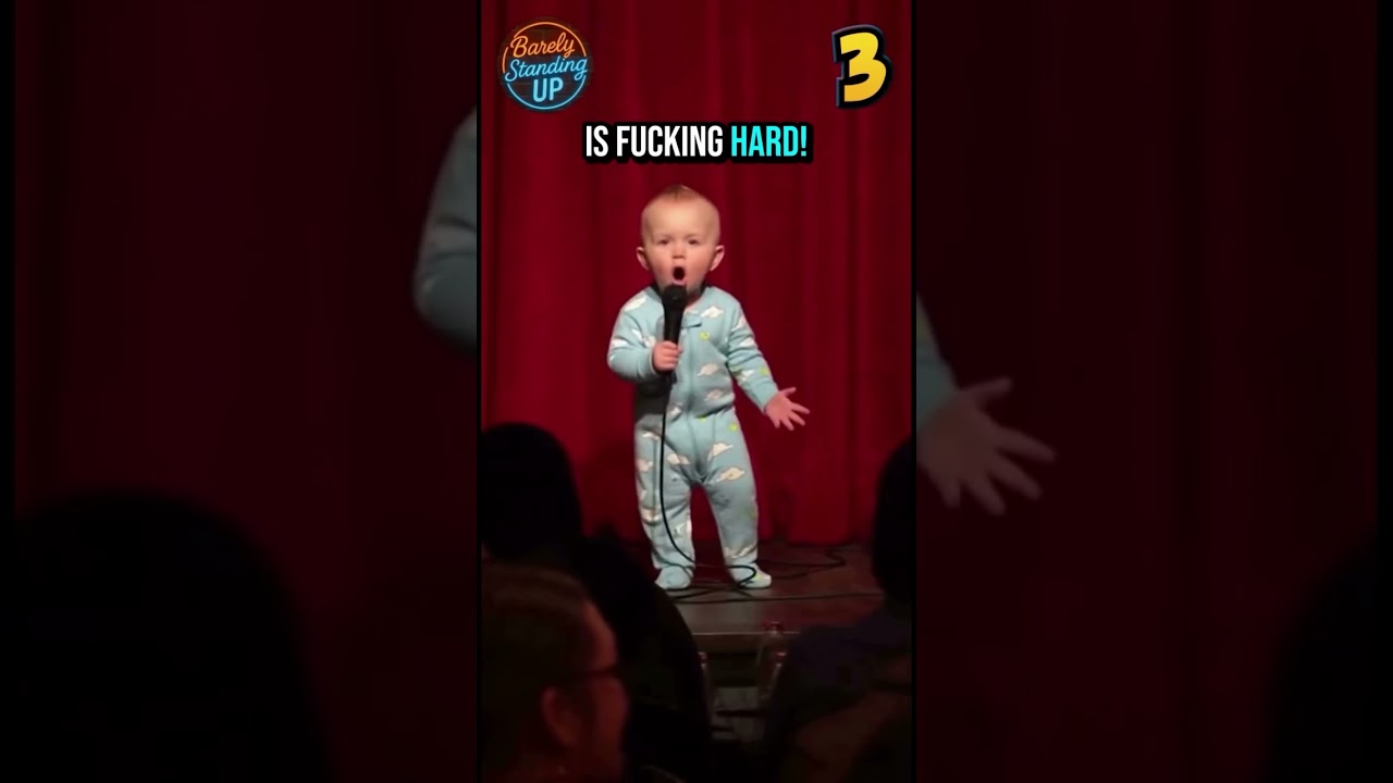 Top 5 Baby stand-up of the week #babycomedy #shorts