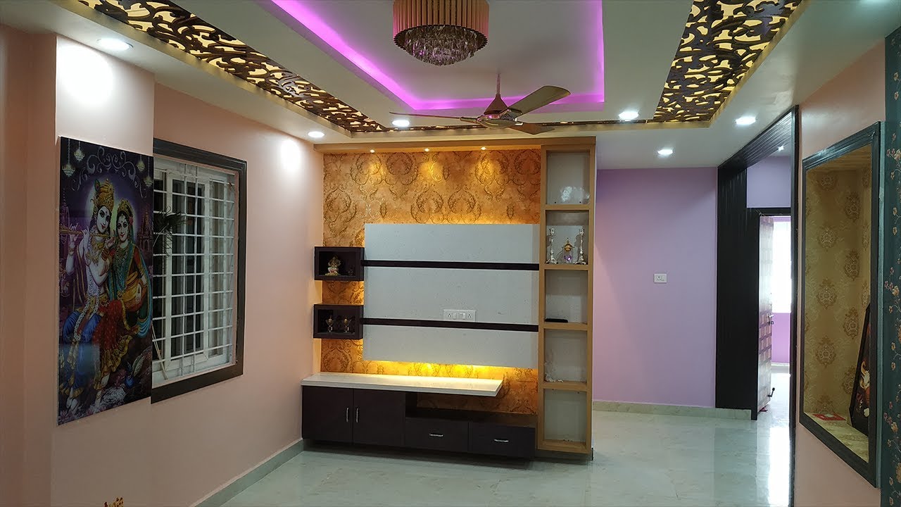 Interior Done  2 BHK Flat in Hyderabad (kukatpally) AS Royal  Decor