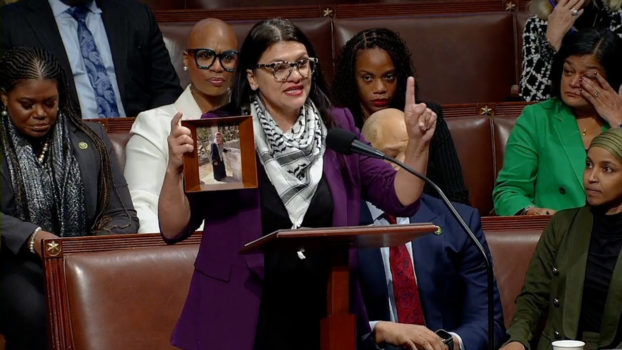 Rep. Rashida Tlaib responds to House censure vote over Israel remarks