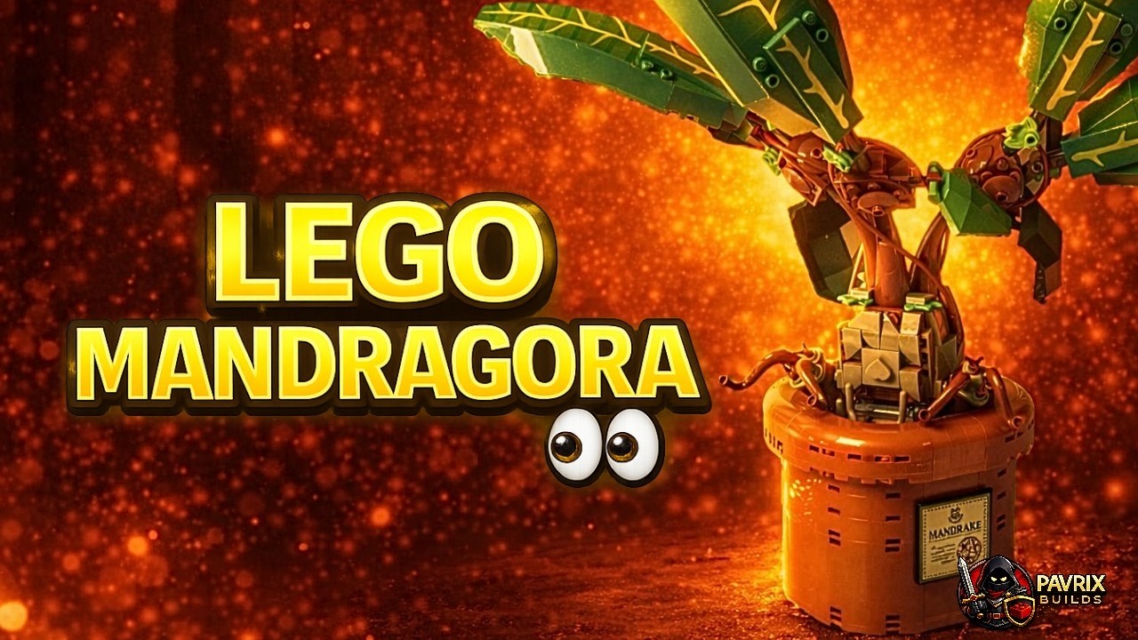 LEGO Mandragora Speed Build 🌱 Stojí za to? | Harry Potter