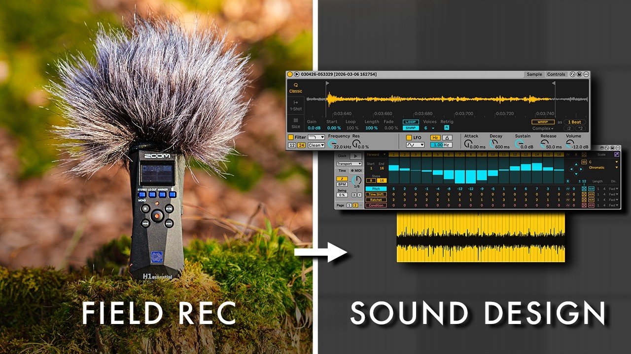 Zoom H1essential for Field Recording & Sound Design