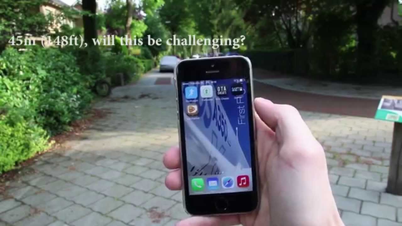 GoPro Hero 3+ WiFi Distance Test with GoPro iPhone App