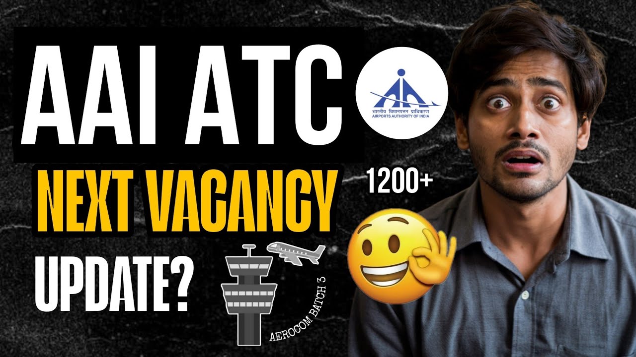 AAI ATC NEXT VACANCY UPDATE | BUMPER VACANCY COMING SOON!! #aaiatc #aaiatc2026