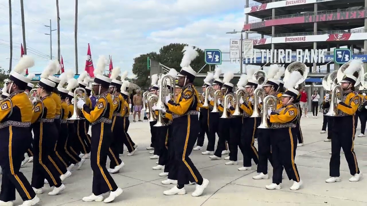 LSU Golden Band in Tampa 1/1/24