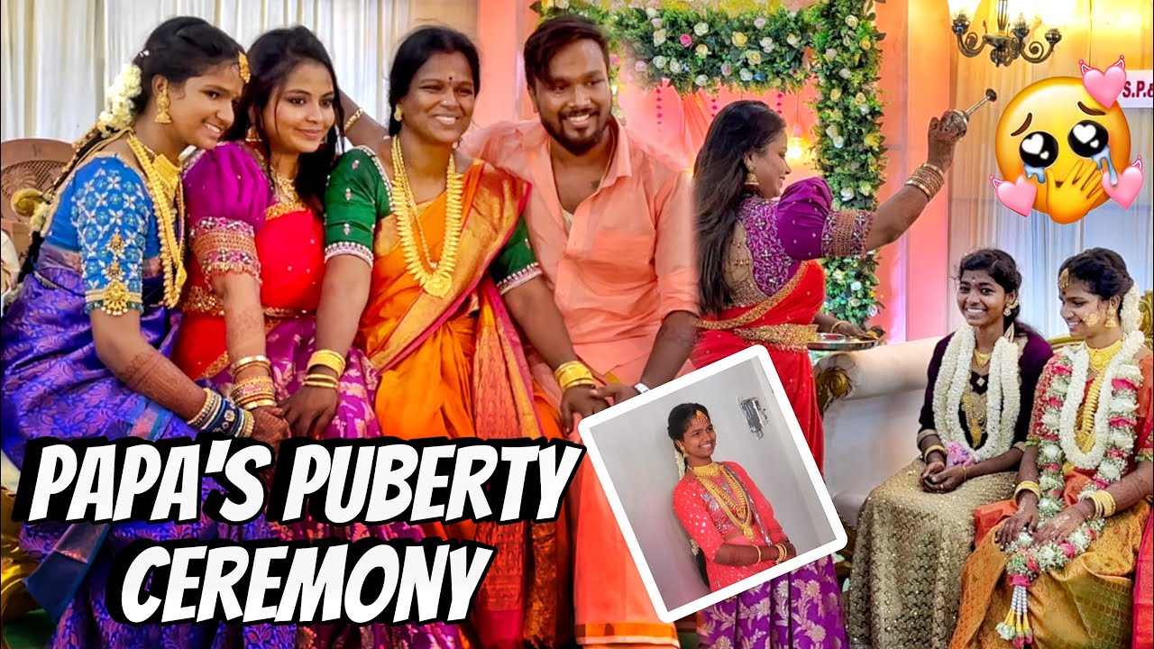 கோலாகலமாக நடந்த என் தங்கச்சி சடங்கு 🥺❤️ Papa’s Grand Puberty Function ❤️❤️  @ramwithjaanu
