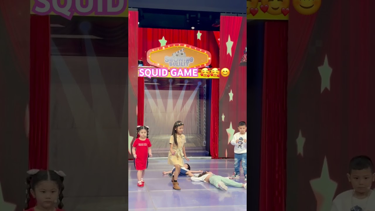Squid game with kelsey, argus, jaze, kulot and imogen #showingbulilit #itsshowtime