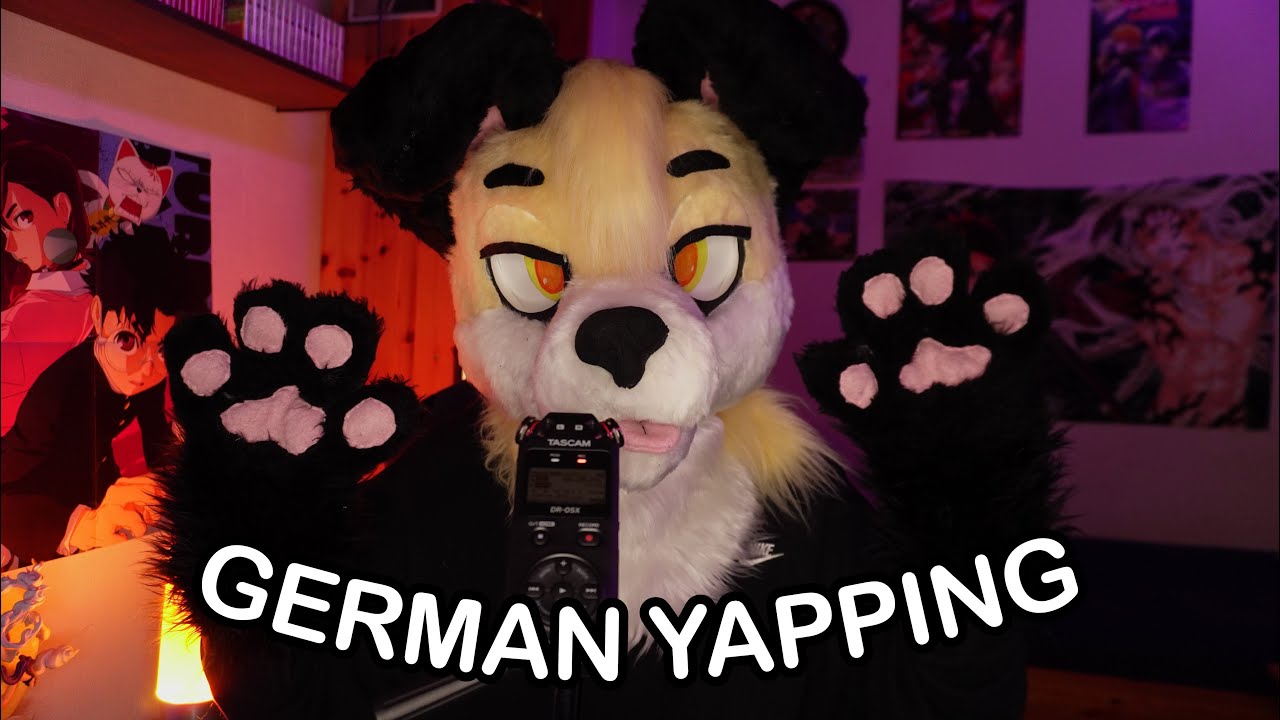 [Furry ASMR] Yapping, but in German :3