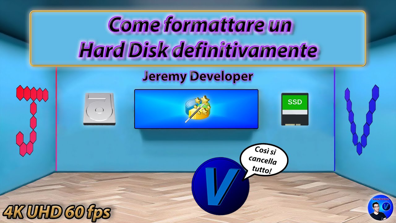 Come formattare un Hard Disk definitivamente