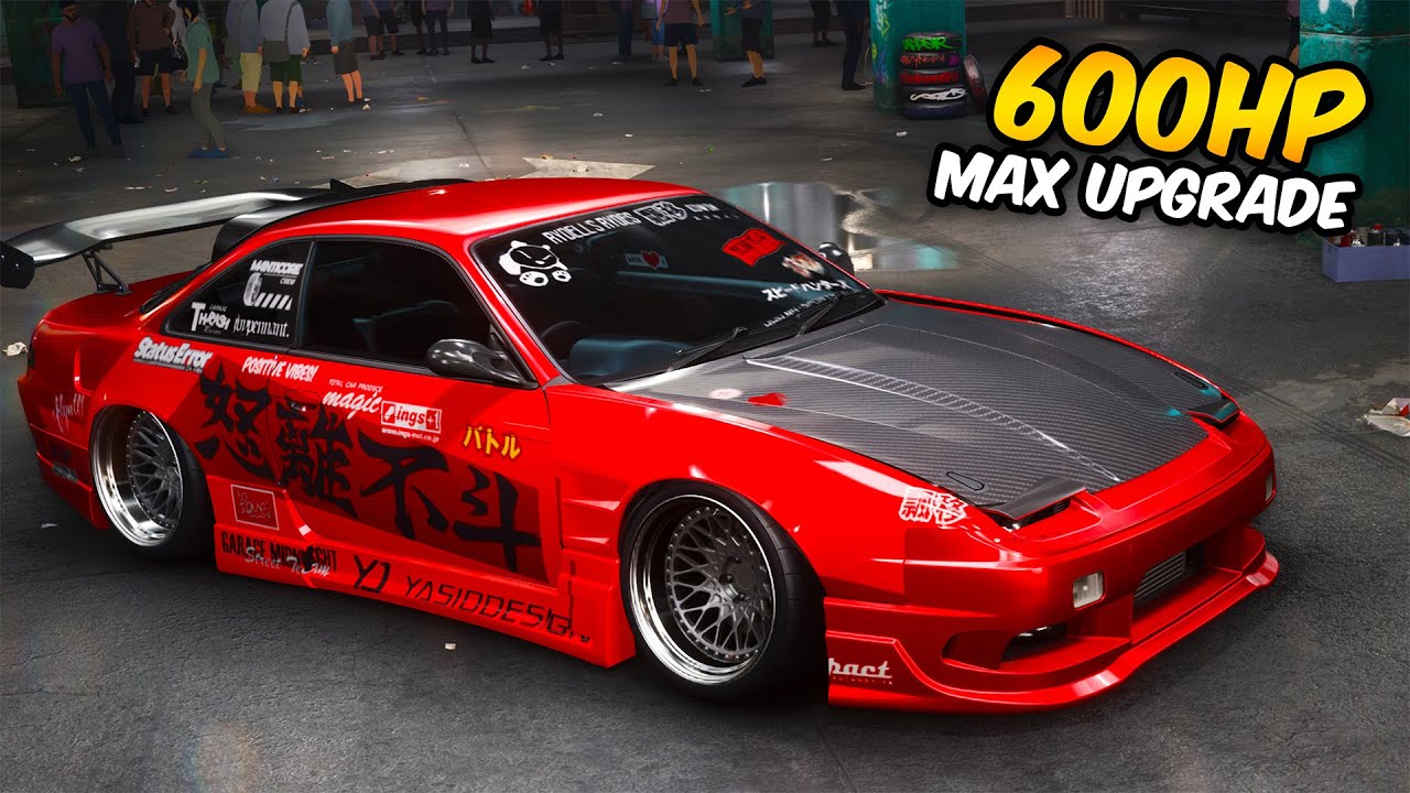 Need for Speed Unbound - 600HP Nissan Silvia S14.3 Customization | Max Build S+