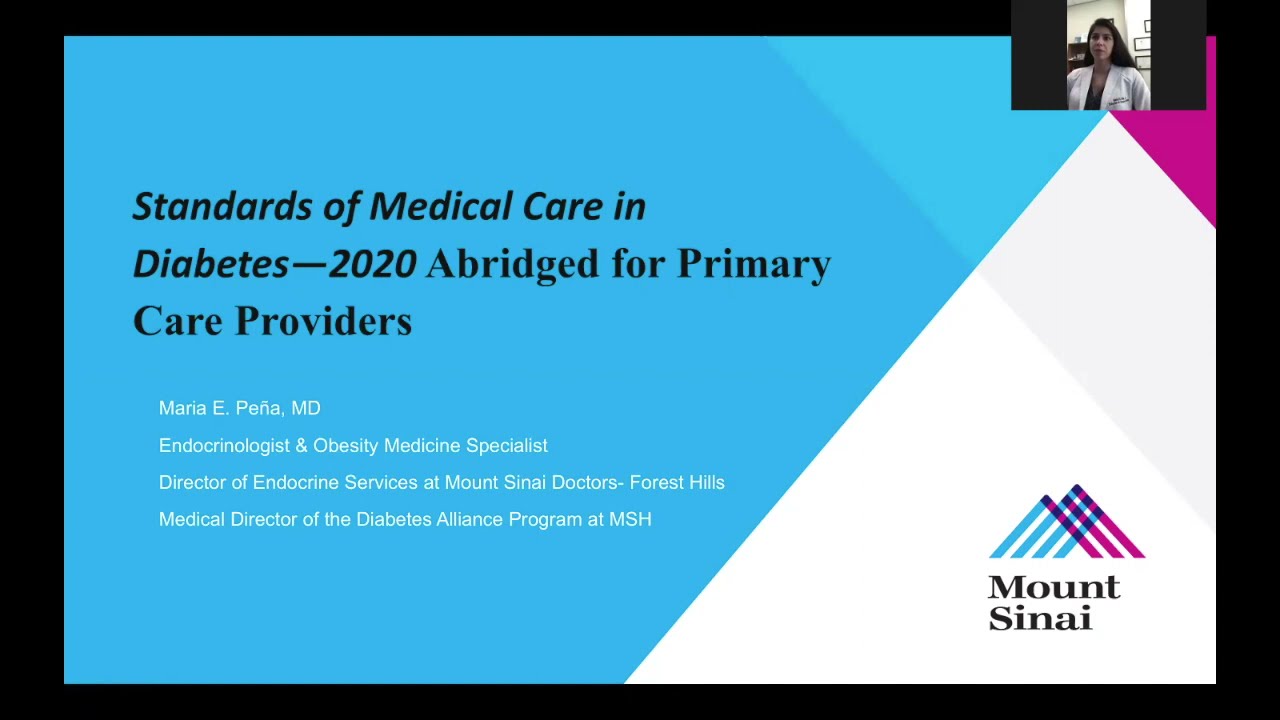 Diabetes Management - Abridged for Primary Care Providers
