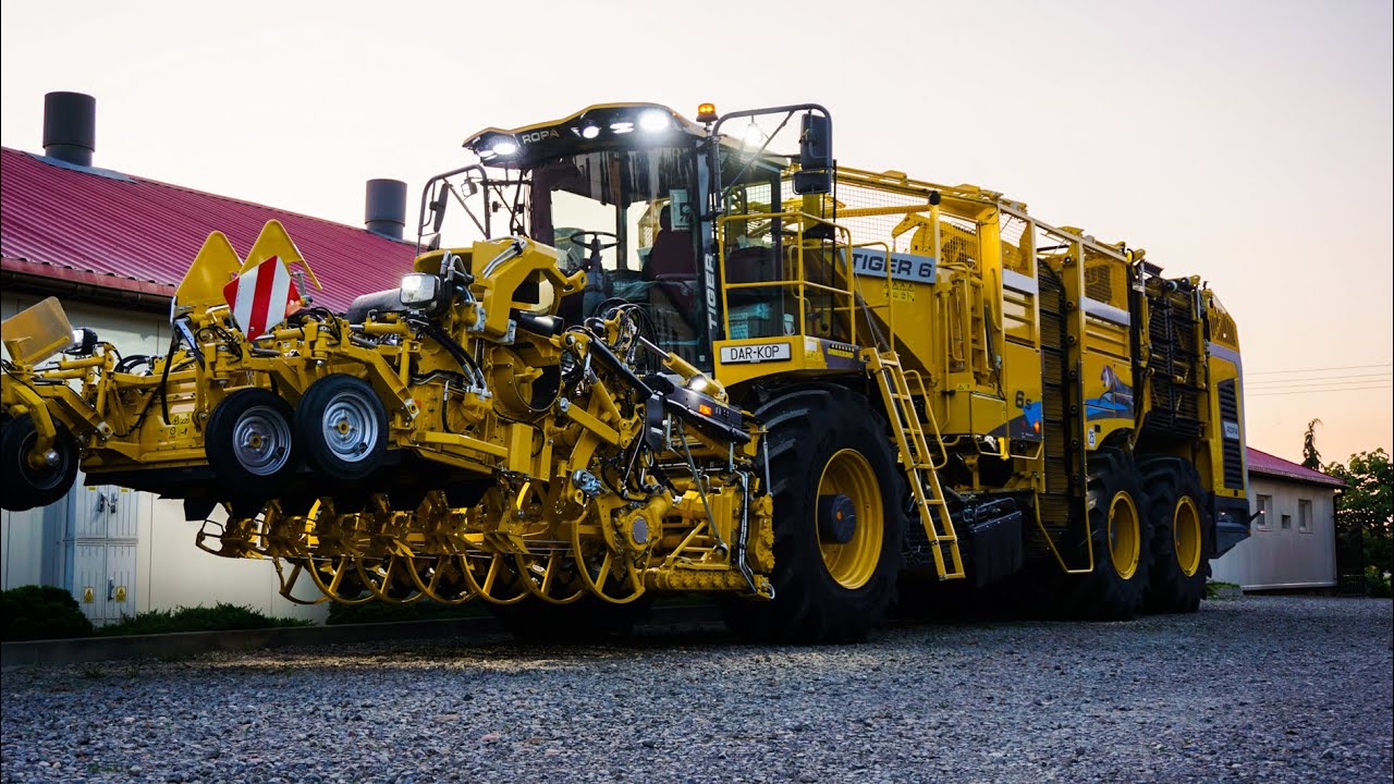 Nowy nabytek || Pierwsza w polsce Ropa Tiger 6s 2020 || Kombajn buraczany || DAR-KOP