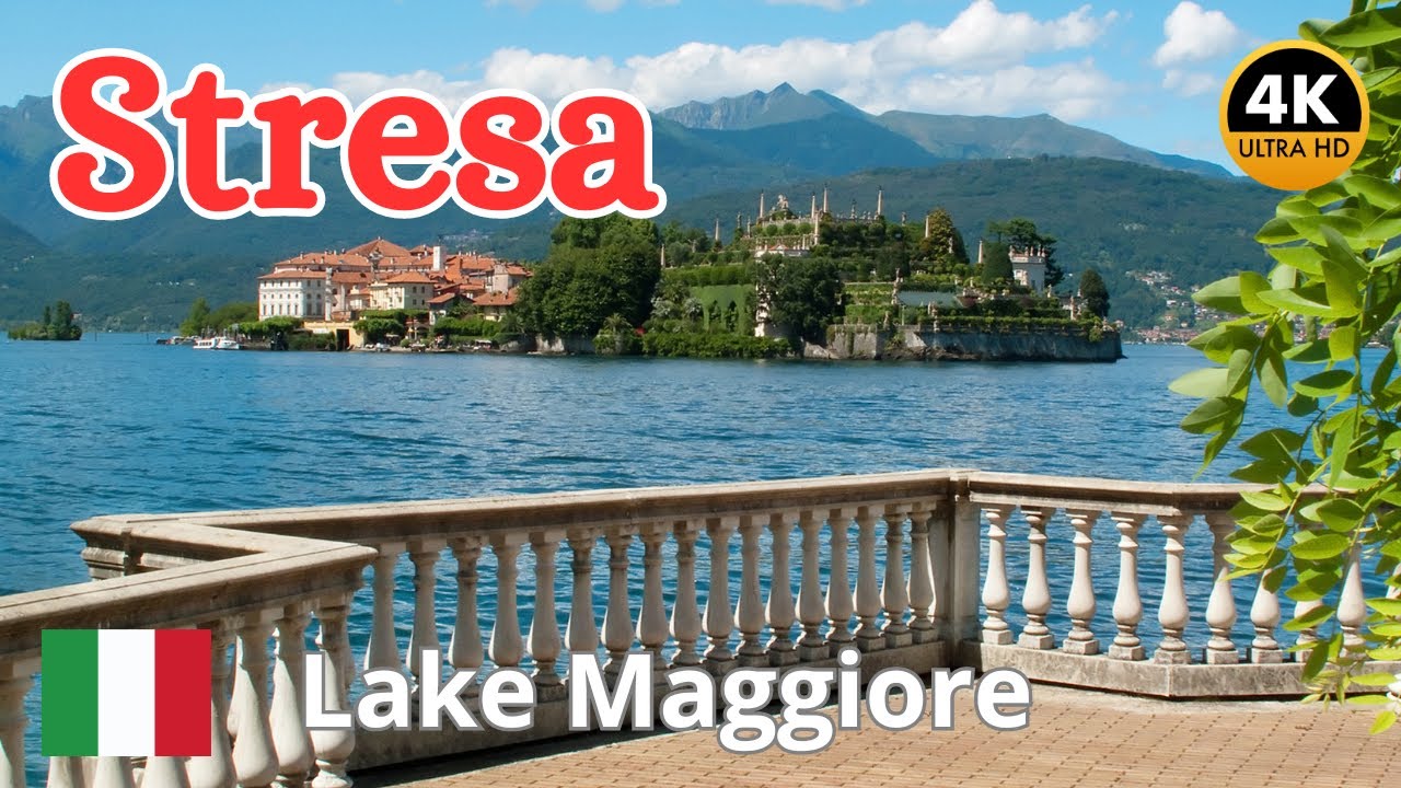 Stresa, Italy 🇮🇹 4K Walking Tour - July 2024