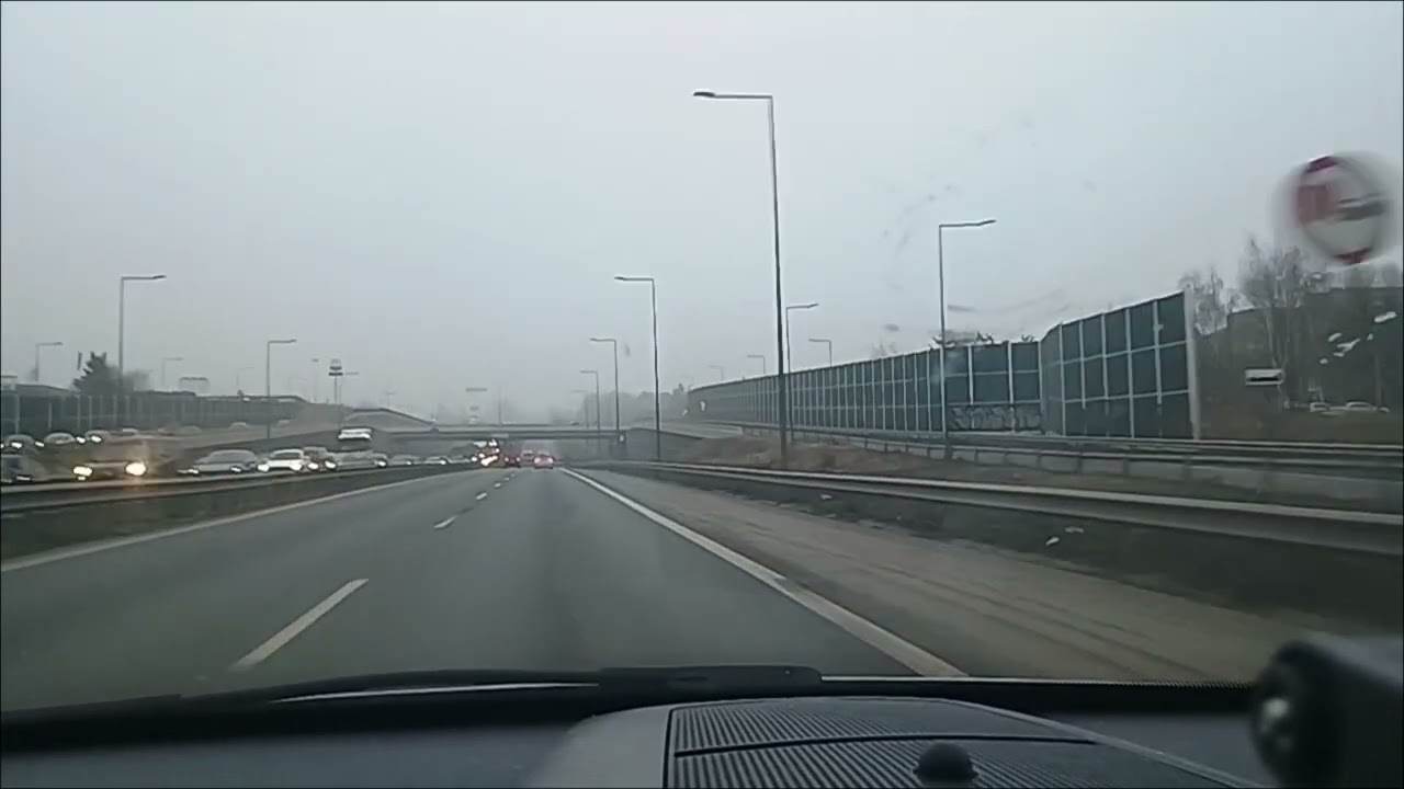 Już po remoncie na DK94 w Sosnowcu w kierunku Dąbrowy Górniczej 